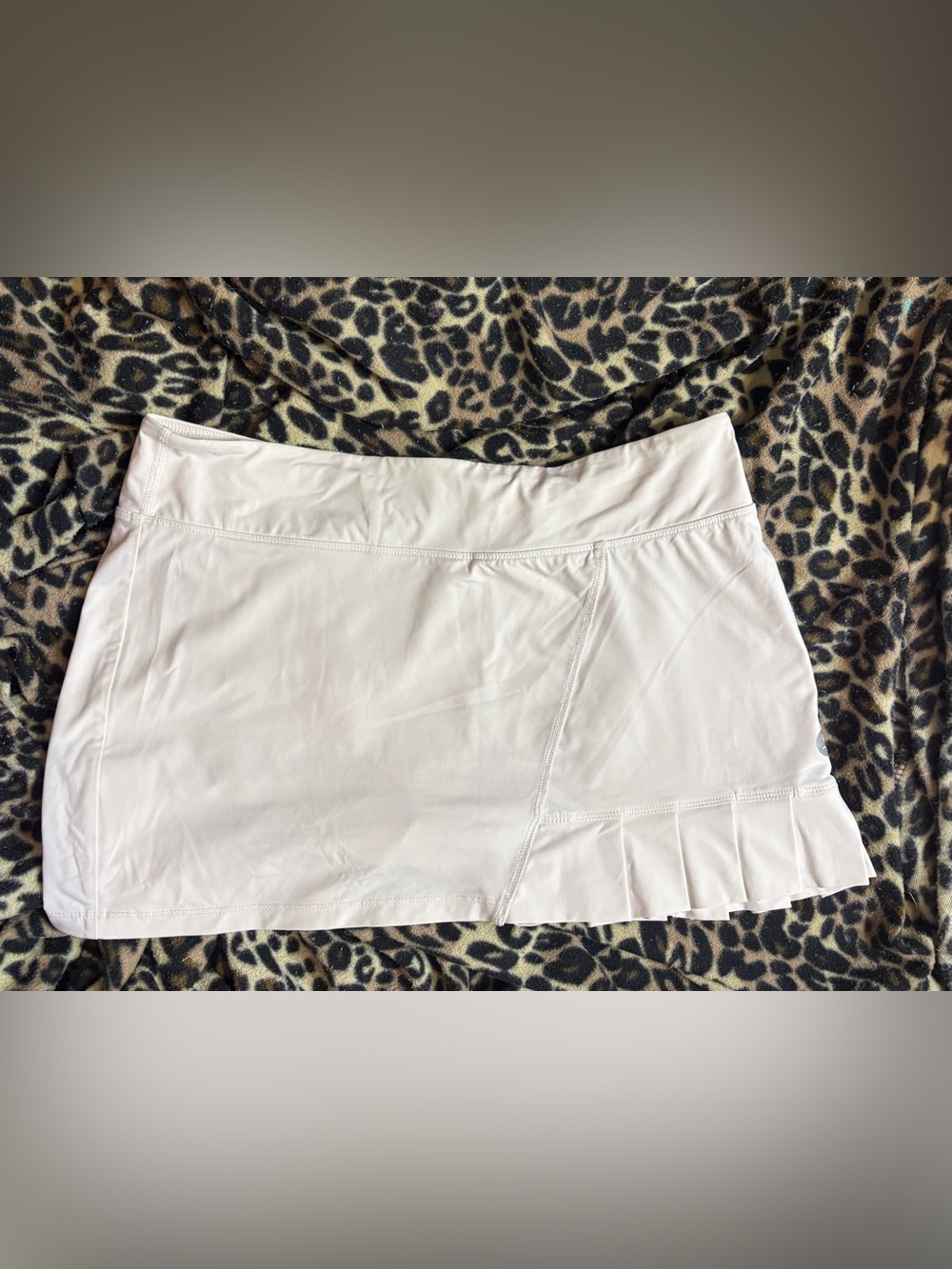 Y2K sporty girl Cotton Athletic ruffled mini Skort